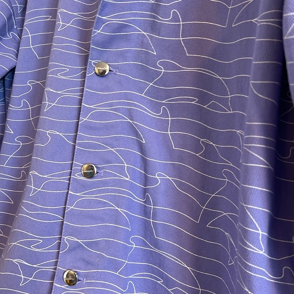 Adidas dolphin purple lilac denim jacket - Picture 2 of 6